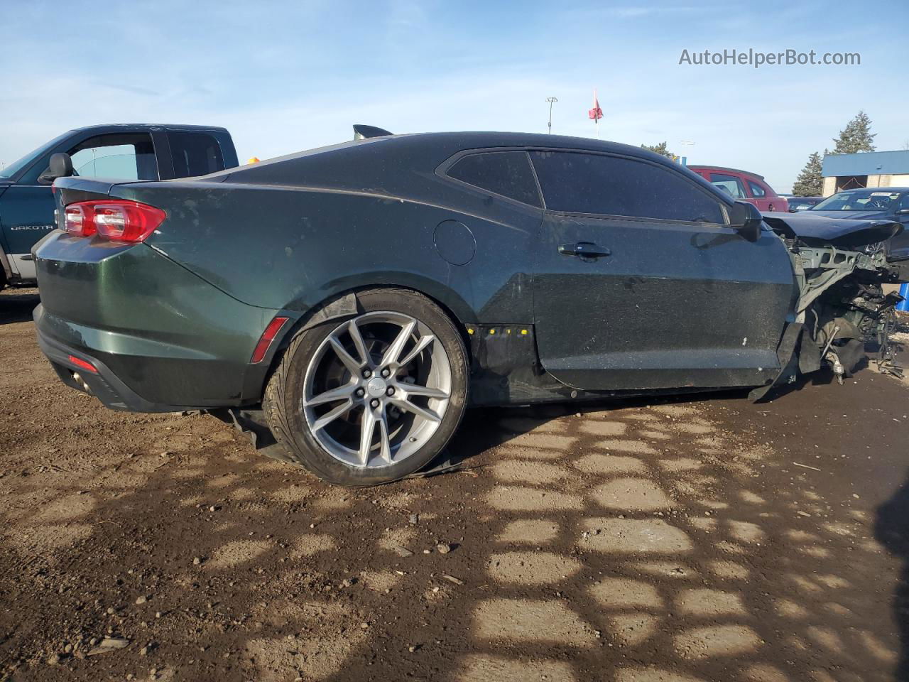 2020 Chevrolet Camaro Lz Green vin: 1G1FF1R73L0111136