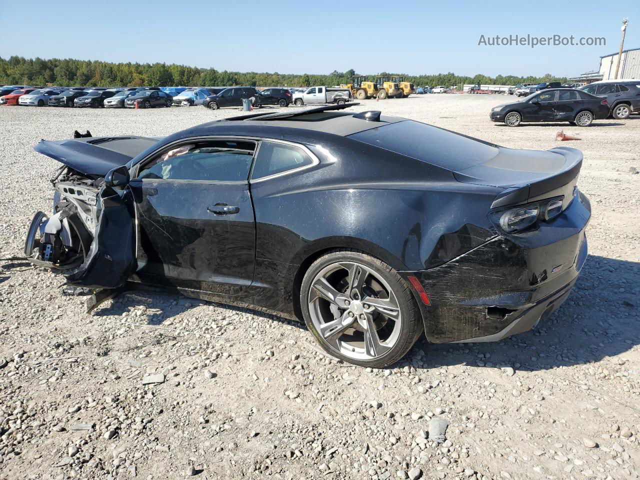 2020 Chevrolet Camaro Lz Black vin: 1G1FF1R73L0131144