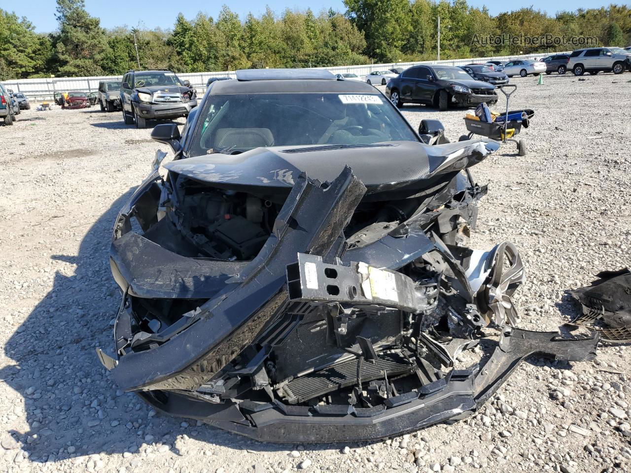 2020 Chevrolet Camaro Lz Black vin: 1G1FF1R73L0131144