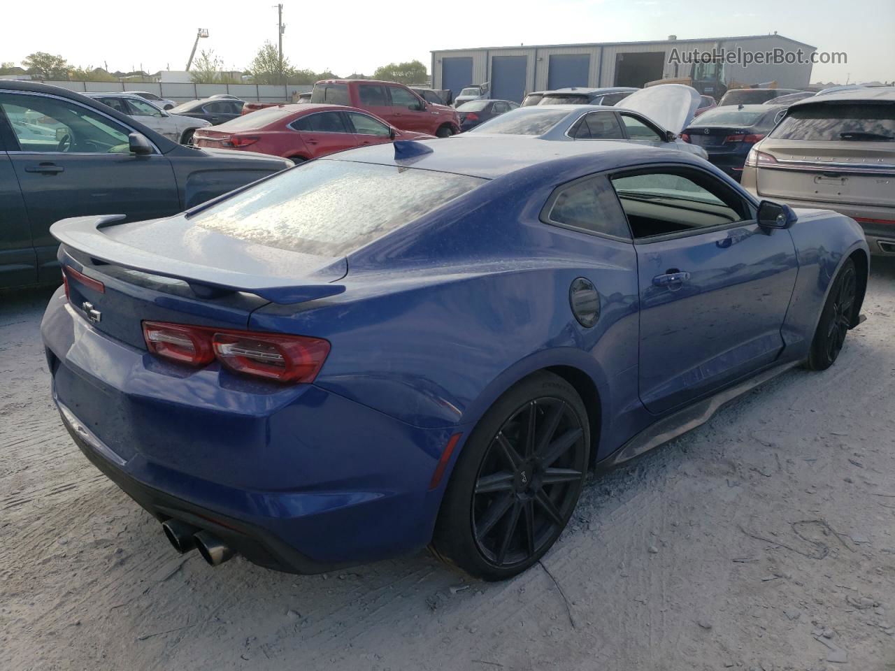 2020 Chevrolet Camaro Lz Blue vin: 1G1FF1R73L0150051