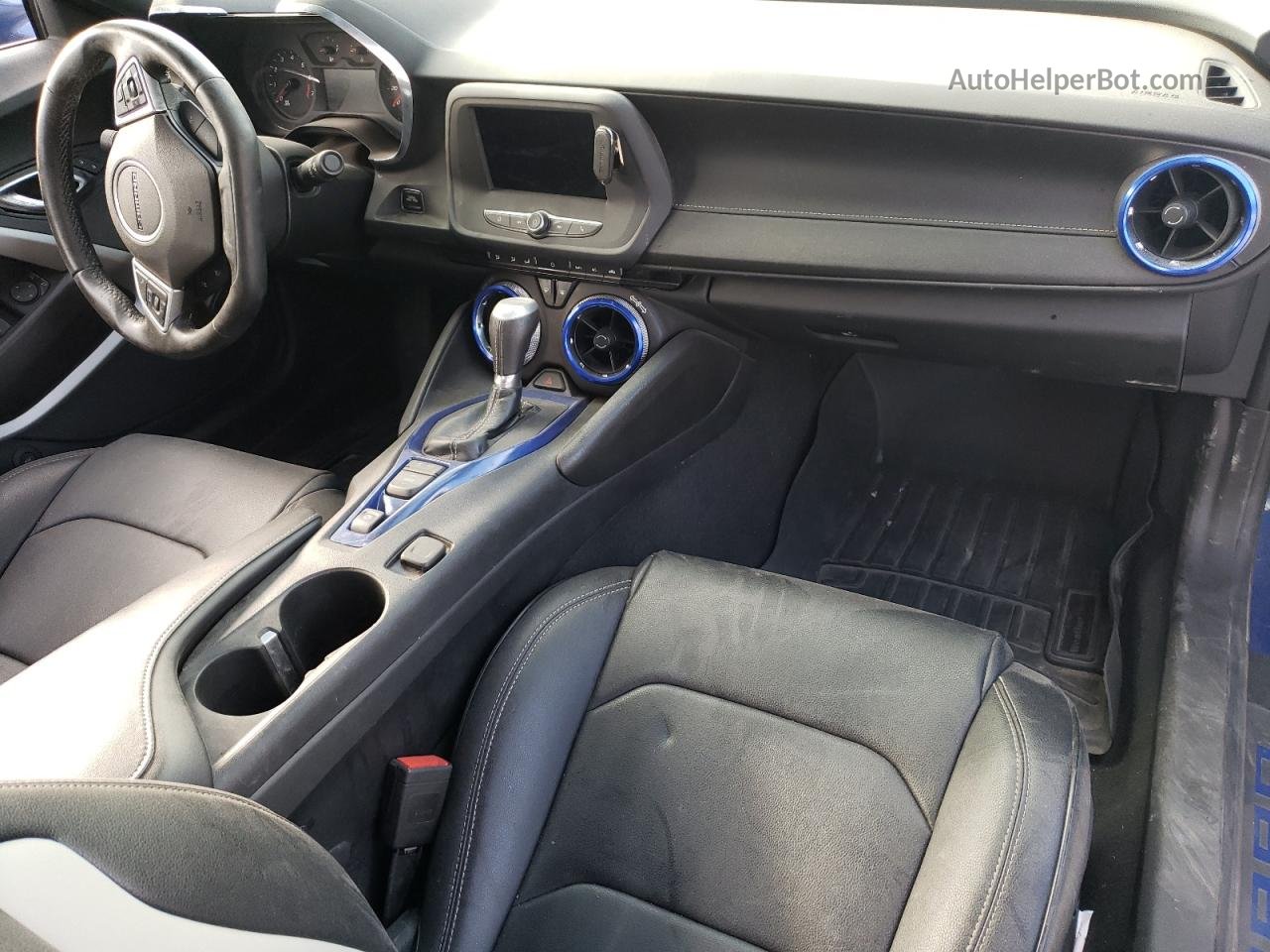 2020 Chevrolet Camaro Lz Синий vin: 1G1FF1R73L0150051