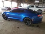 2017 Chevrolet Camaro Ss Синий vin: 1G1FF1R74H0134061