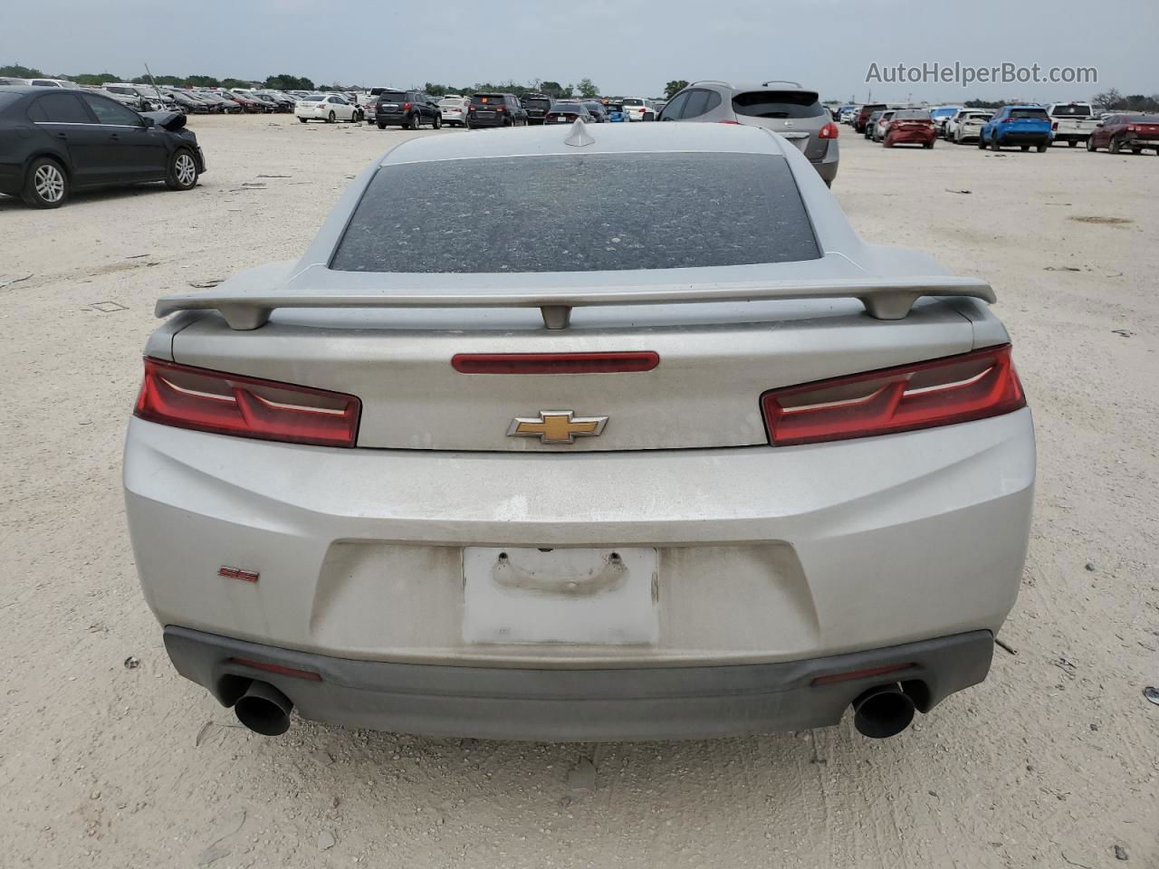 2018 Chevrolet Camaro Ss Silver vin: 1G1FF1R75J0122135