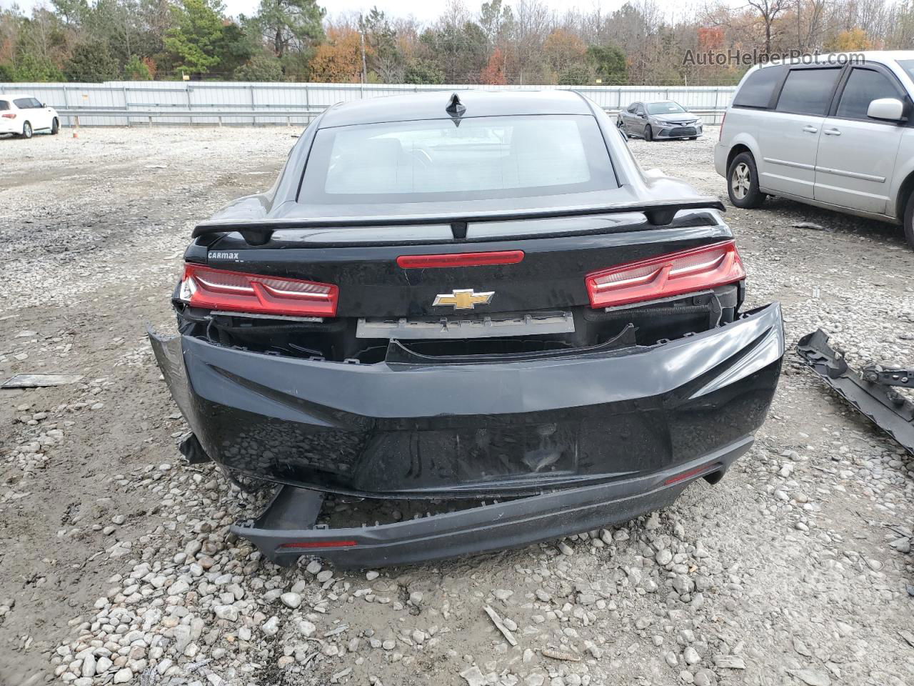 2018 Chevrolet Camaro Ss Black vin: 1G1FF1R75J0126041