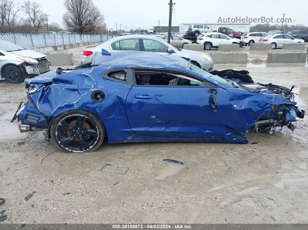 2020 Chevrolet Camaro Rwd  Lt1 Blue vin: 1G1FF1R75L0110554