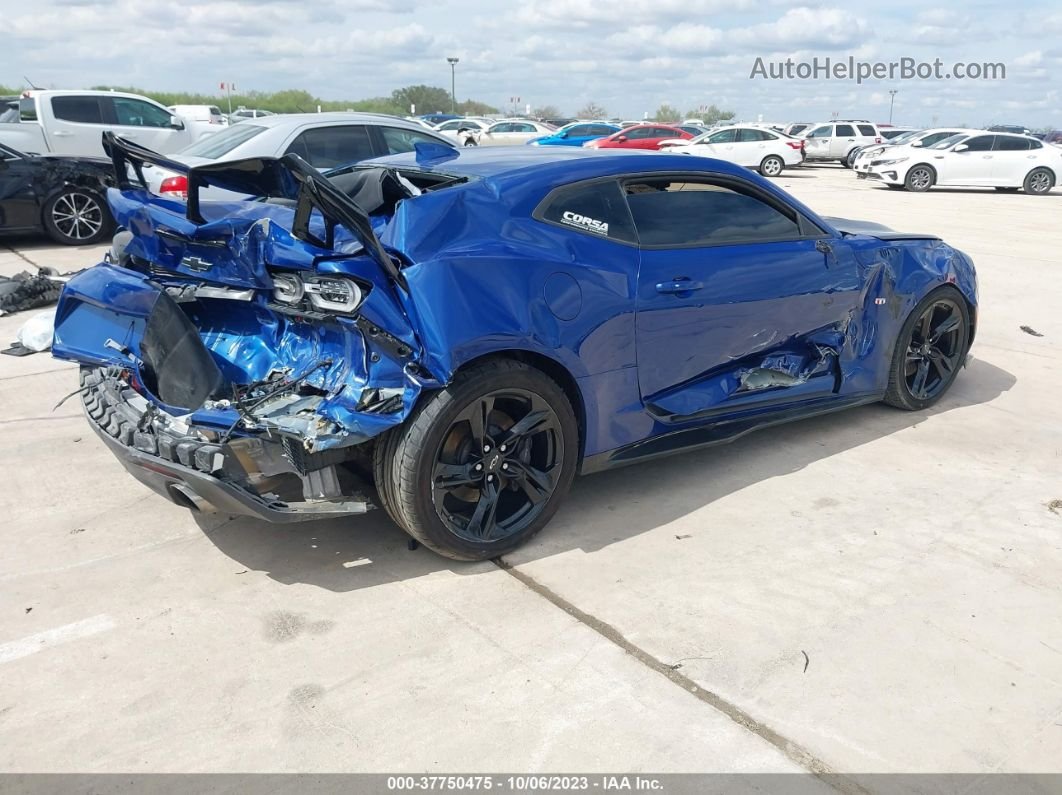 2020 Chevrolet Camaro 1ss Blue vin: 1G1FF1R75L0135910