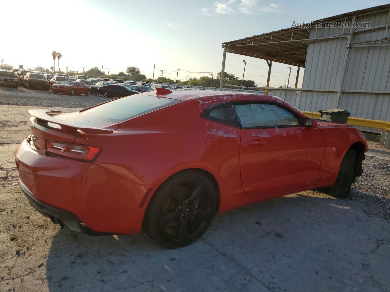 2017 Chevrolet Camaro Ss Red vin: 1G1FF1R76H0164498