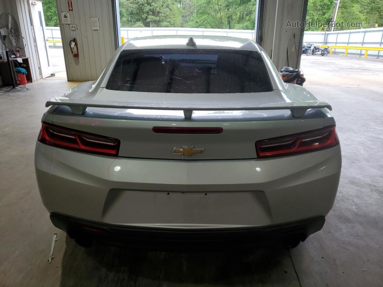 2018 Chevrolet Camaro Ss Silver vin: 1G1FF1R76J0124623