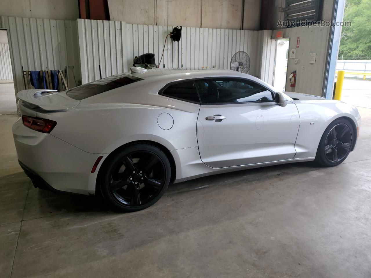 2018 Chevrolet Camaro Ss Silver vin: 1G1FF1R76J0124623