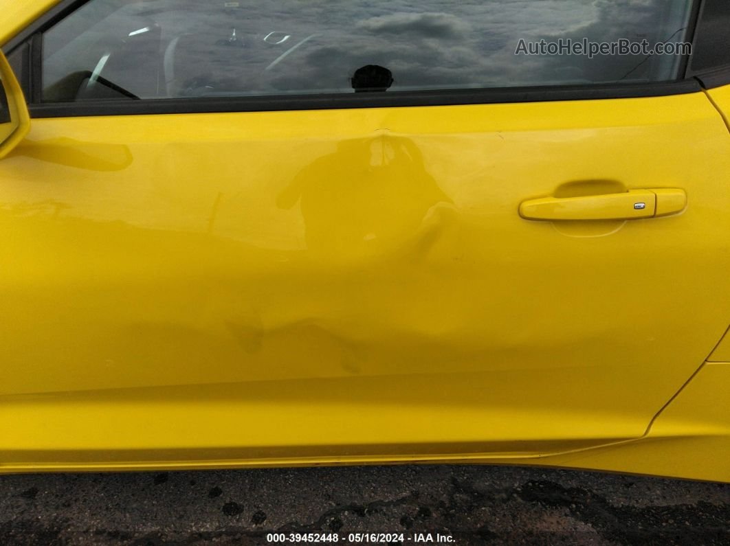 2018 Chevrolet Camaro Ss Yellow vin: 1G1FF1R76J0131930