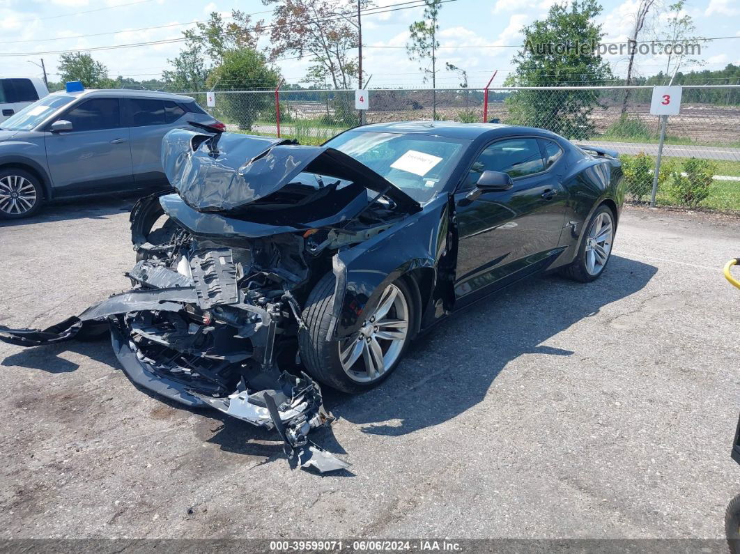 2018 Chevrolet Camaro 1ss Black vin: 1G1FF1R76J0165558