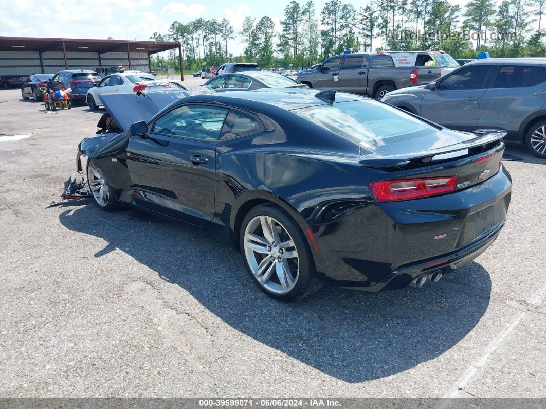 2018 Chevrolet Camaro 1ss Black vin: 1G1FF1R76J0165558