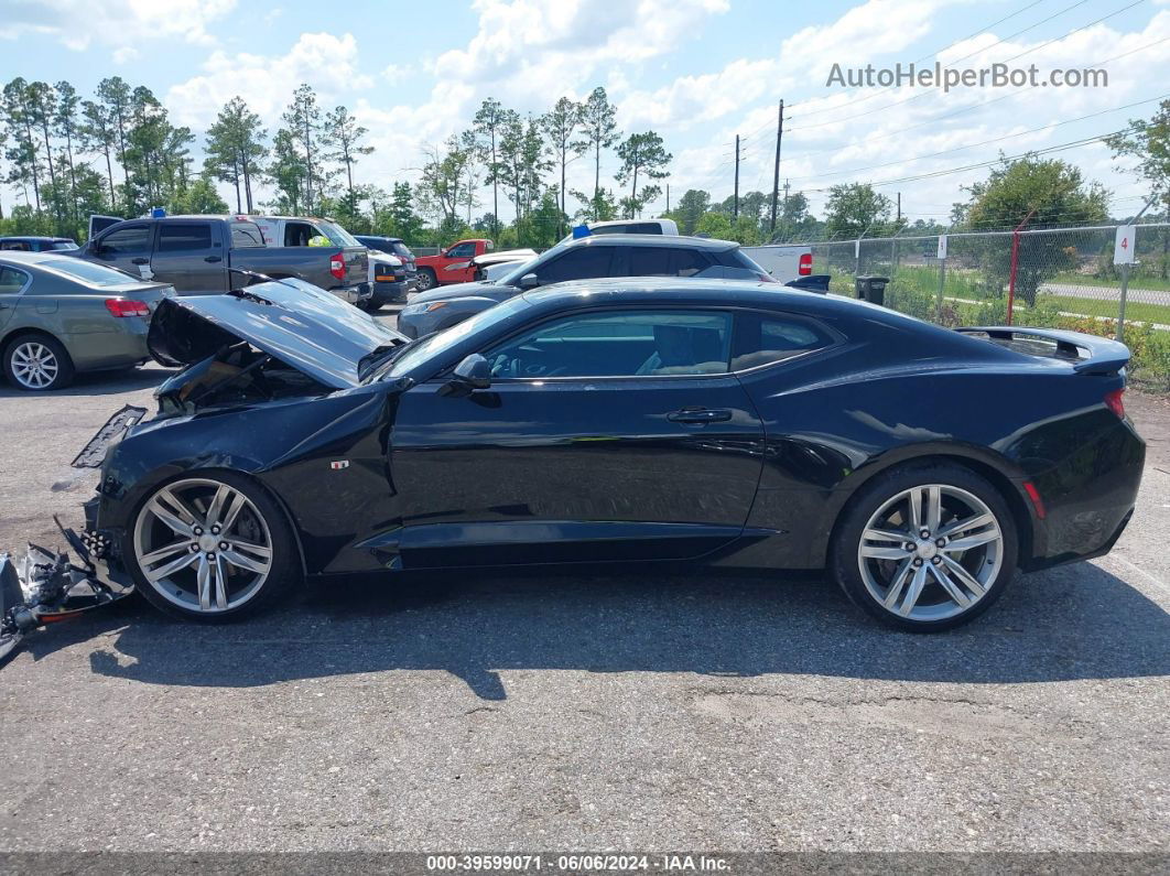 2018 Chevrolet Camaro 1ss Black vin: 1G1FF1R76J0165558