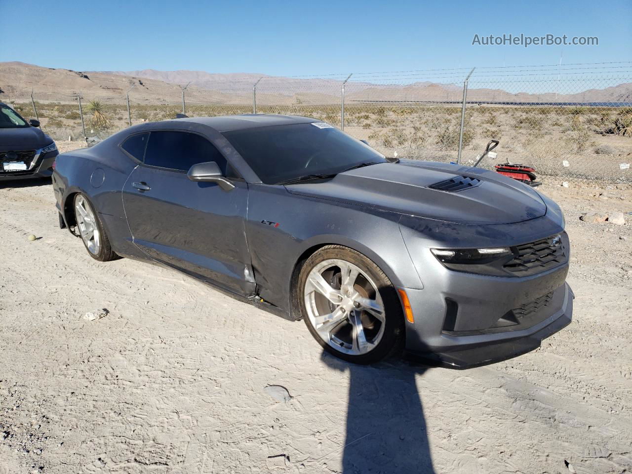 2020 Chevrolet Camaro Lz Gray vin: 1G1FF1R76L0105489