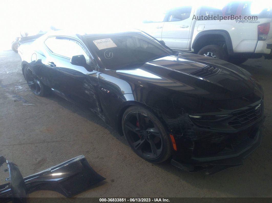 2020 Chevrolet Camaro Lt1 Black vin: 1G1FF1R76L0122583