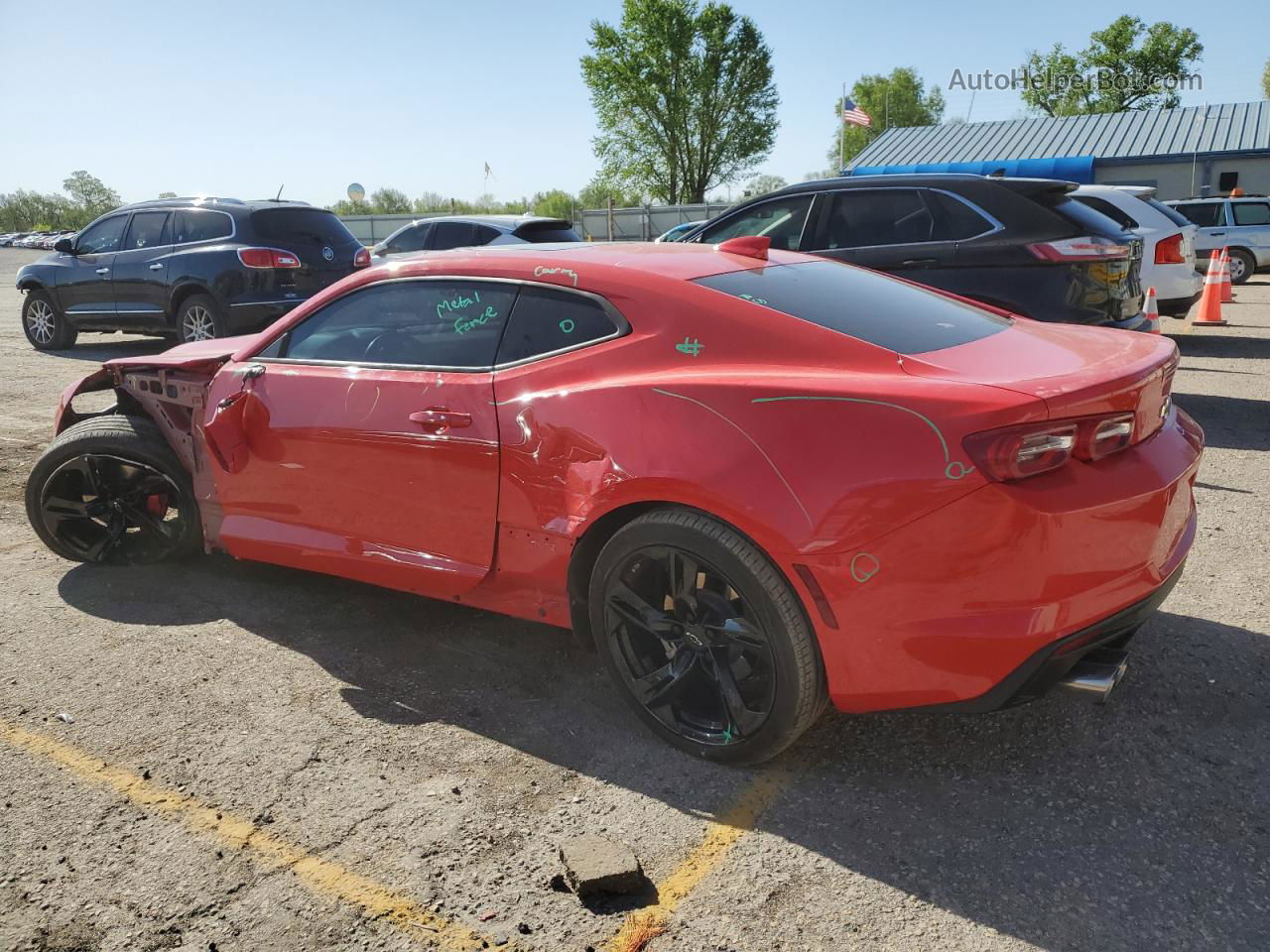 2020 Chevrolet Camaro Lz Красный vin: 1G1FF1R77L0133141