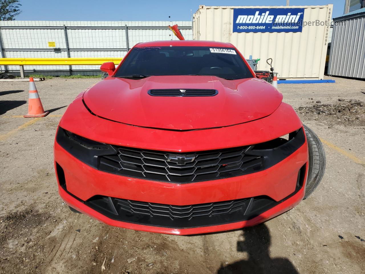 2020 Chevrolet Camaro Lz Red vin: 1G1FF1R77L0133141