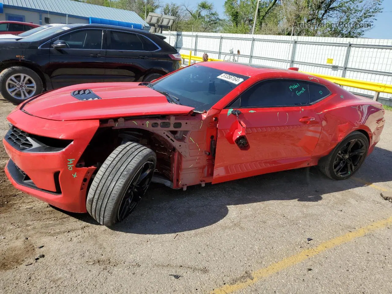 2020 Chevrolet Camaro Lz Red vin: 1G1FF1R77L0133141