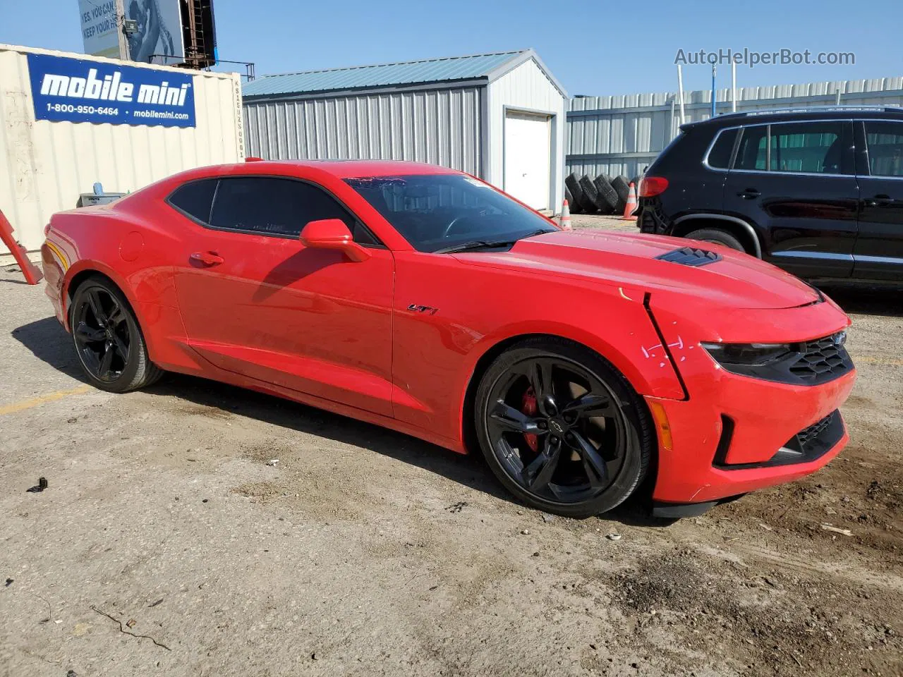 2020 Chevrolet Camaro Lz Red vin: 1G1FF1R77L0133141