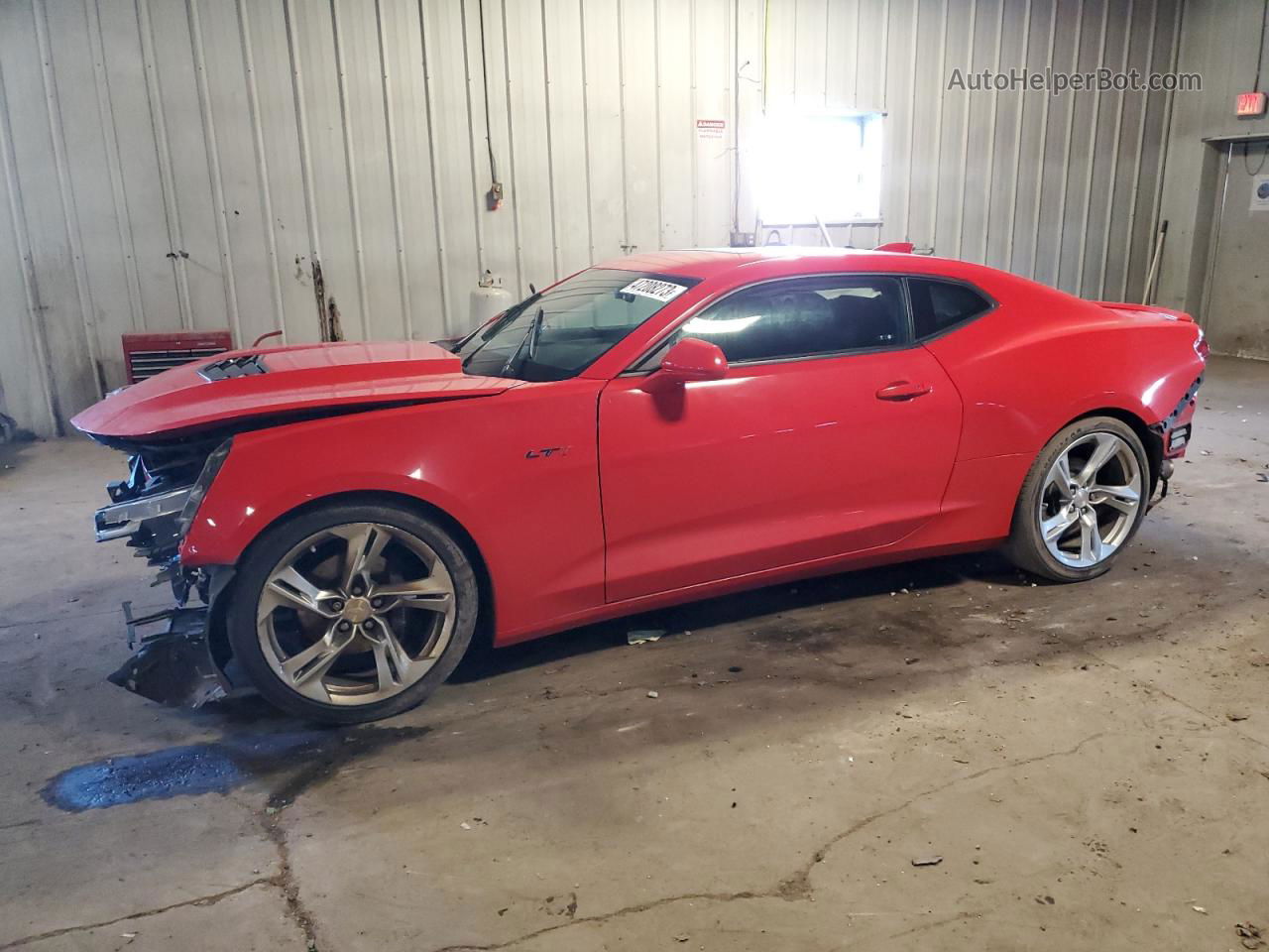 2020 Chevrolet Camaro Lz Red vin: 1G1FF1R77L0147489