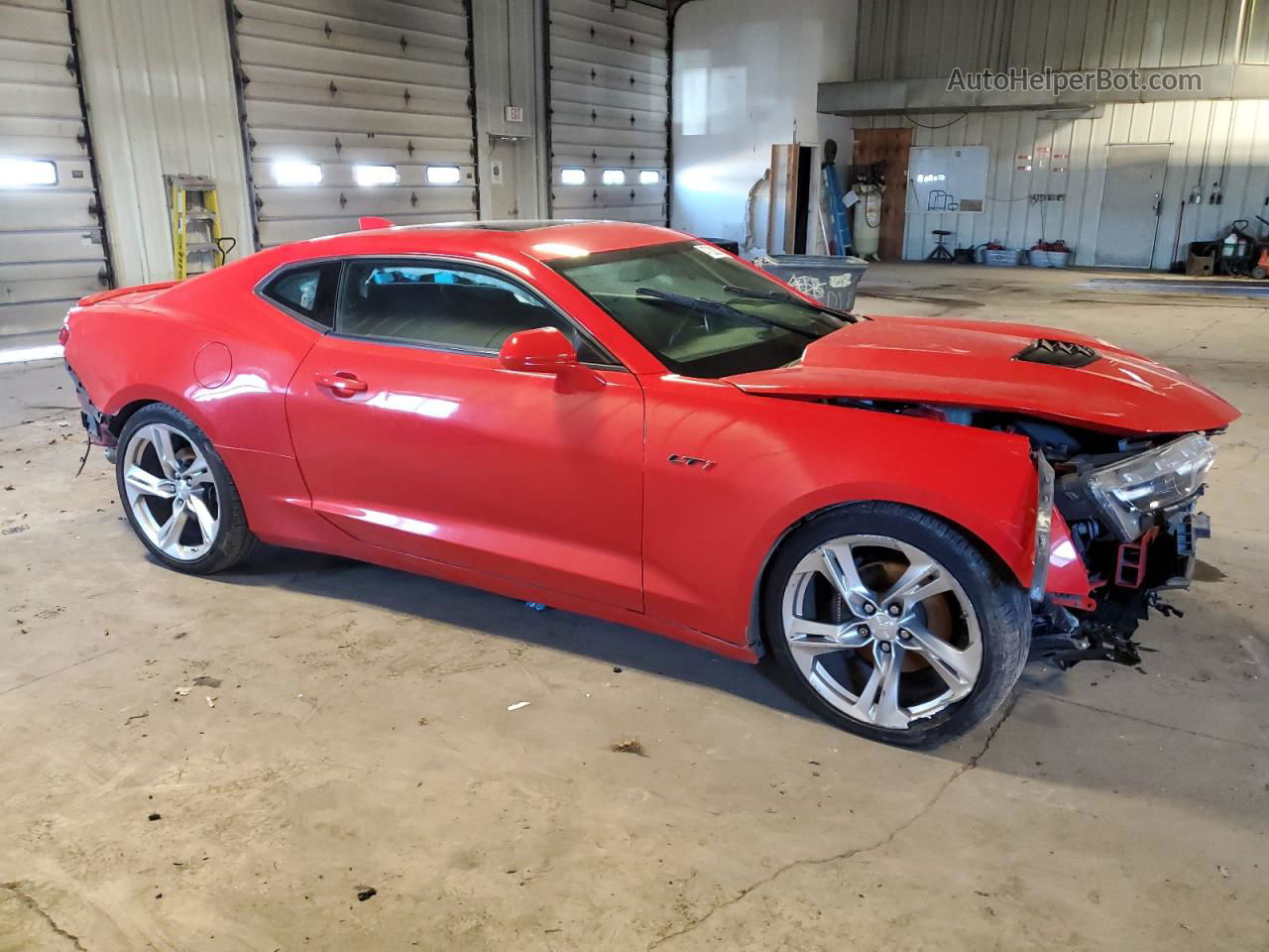 2020 Chevrolet Camaro Lz Red vin: 1G1FF1R77L0147489