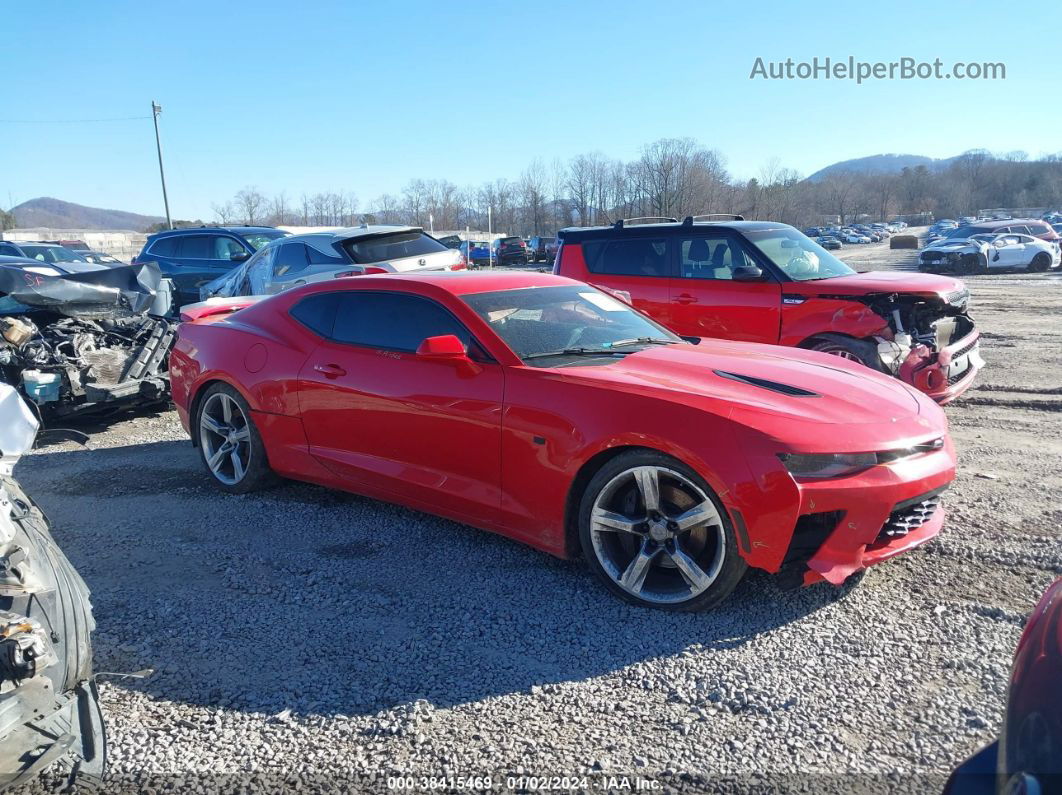 2017 Chevrolet Camaro 1ss Красный vin: 1G1FF1R78H0104433