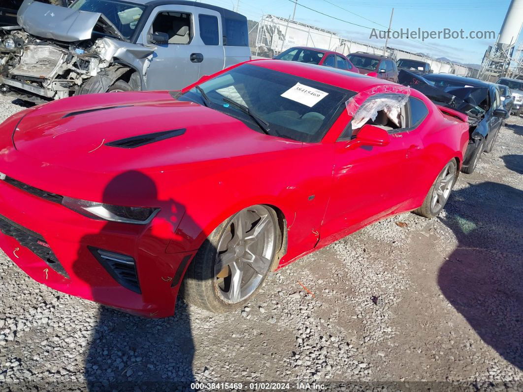 2017 Chevrolet Camaro 1ss Red vin: 1G1FF1R78H0104433