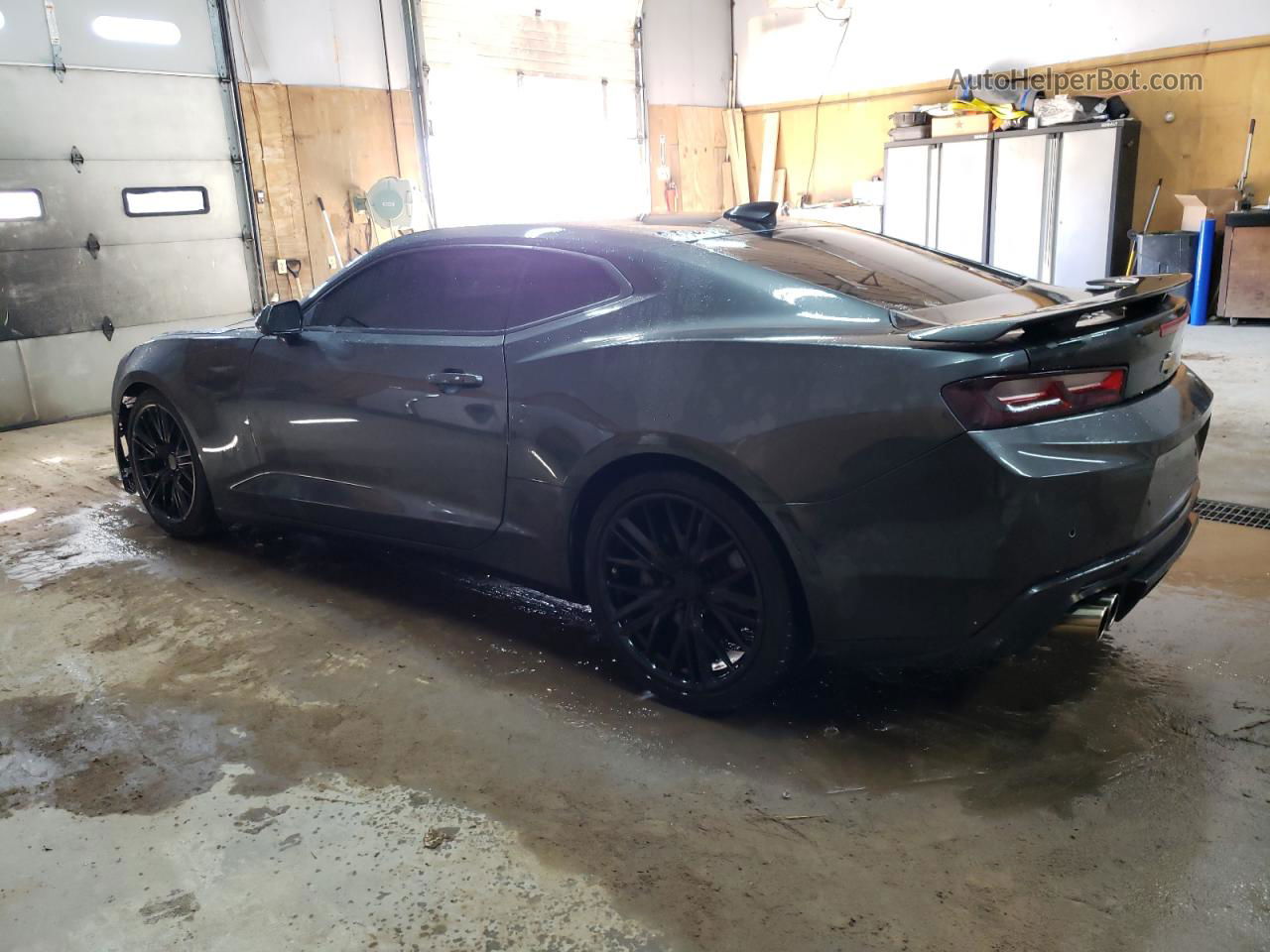 2017 Chevrolet Camaro Ss Gray vin: 1G1FF1R78H0198670