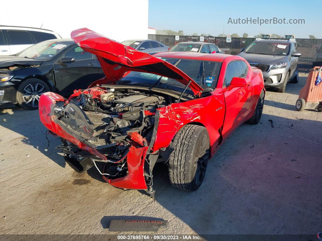 2020 Chevrolet Camaro Lt1 Red vin: 1G1FF1R78L0126120