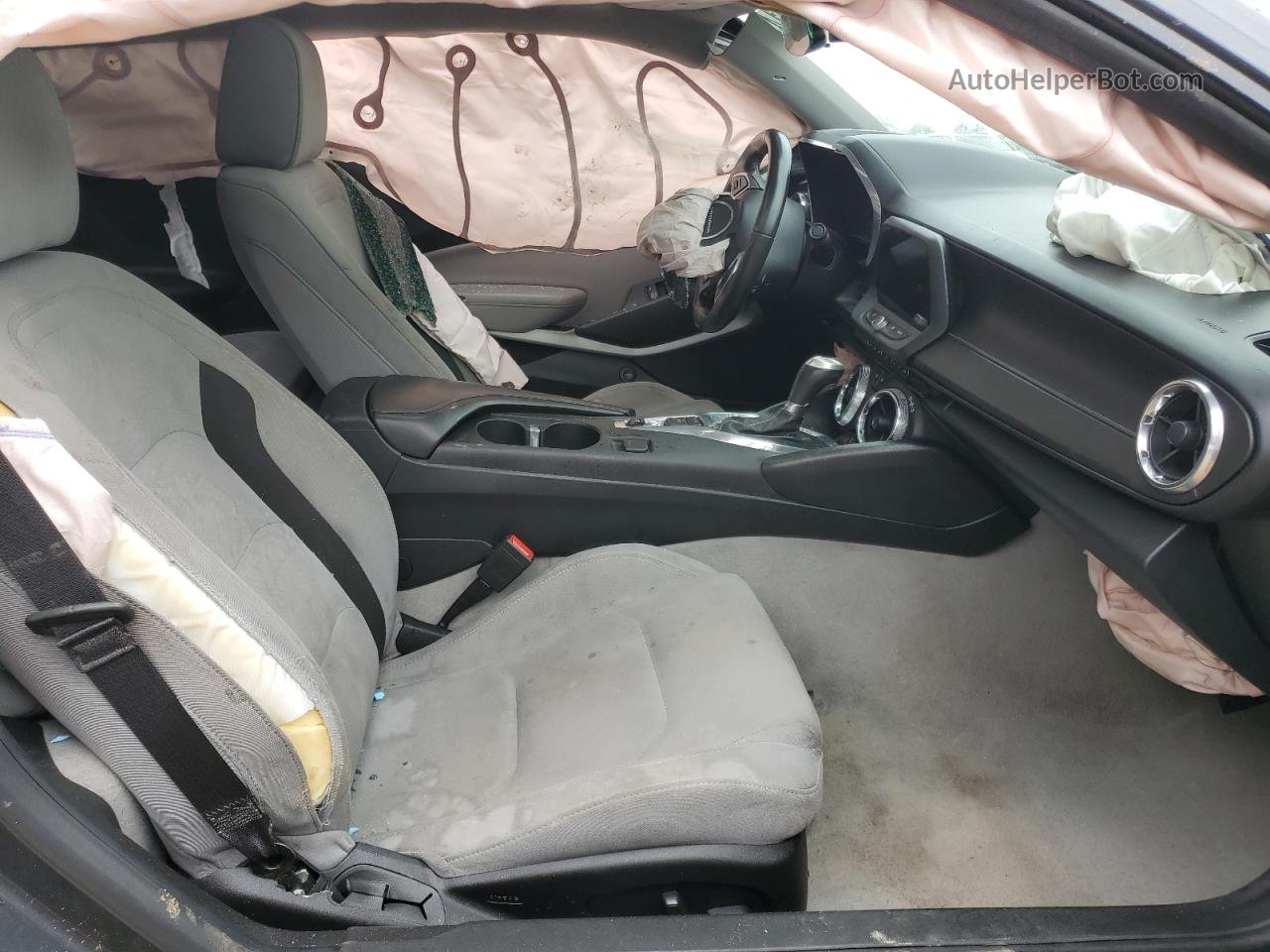 2018 Chevrolet Camaro Ss Gray vin: 1G1FF1R79J0125250