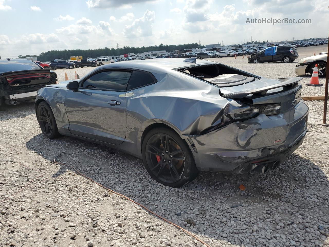 2020 Chevrolet Camaro Lz Gray vin: 1G1FF1R79L0104353