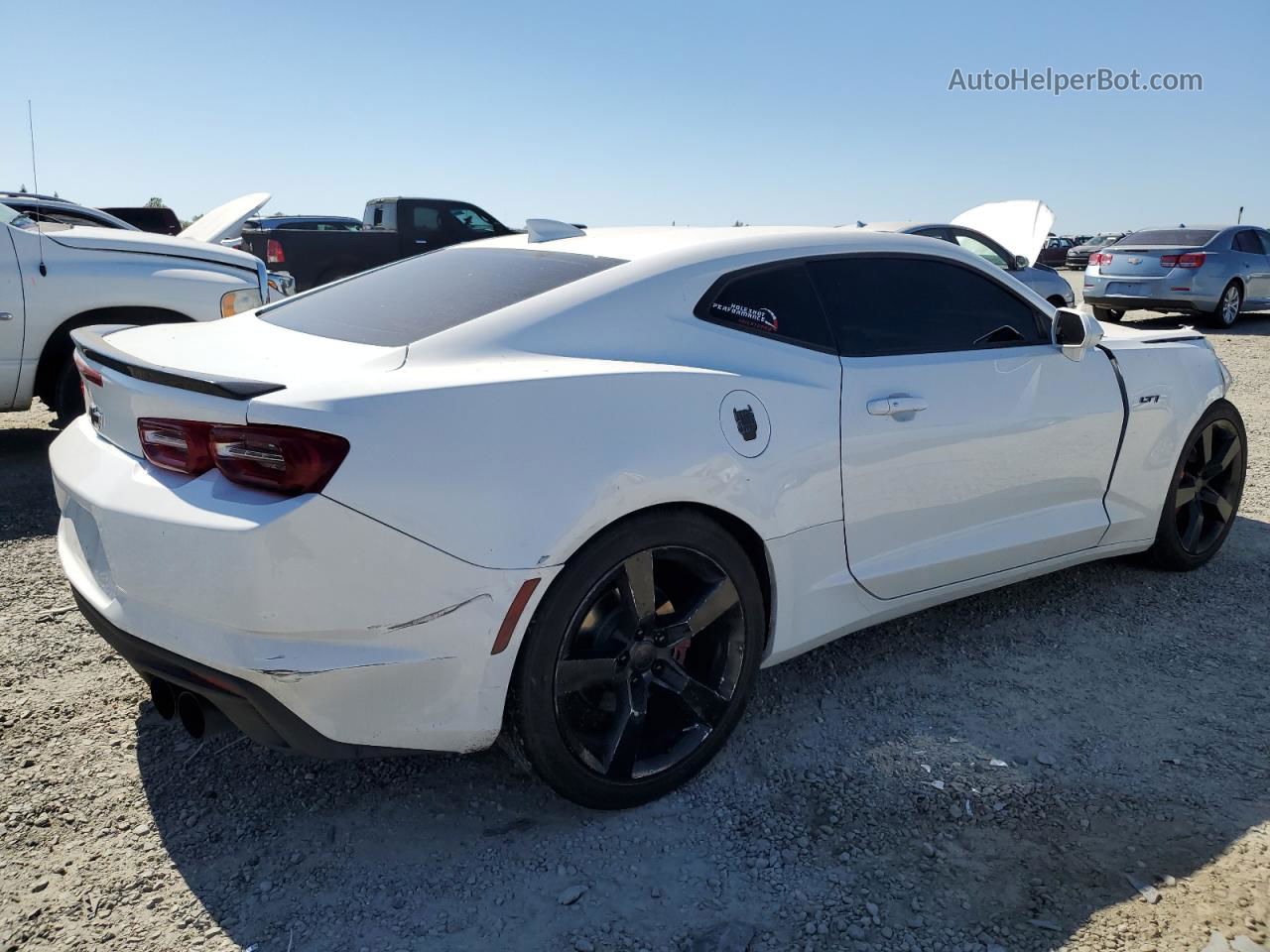 2020 Chevrolet Camaro Lz White vin: 1G1FF1R79L0107916