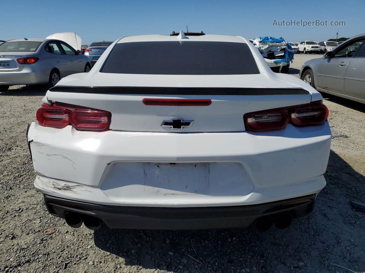 2020 Chevrolet Camaro Lz White vin: 1G1FF1R79L0107916