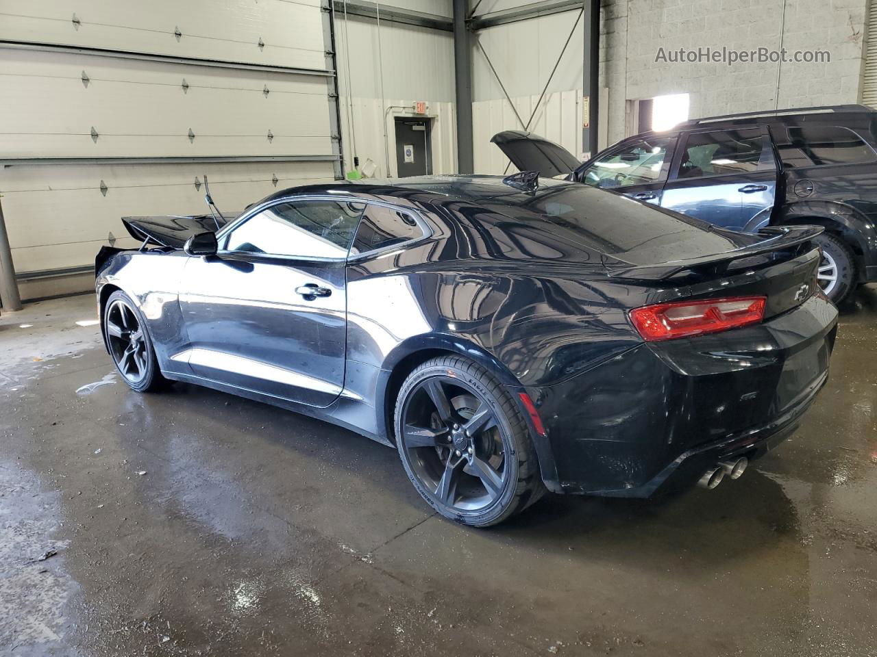 2017 Chevrolet Camaro Ss Black vin: 1G1FF1R7XH0197102