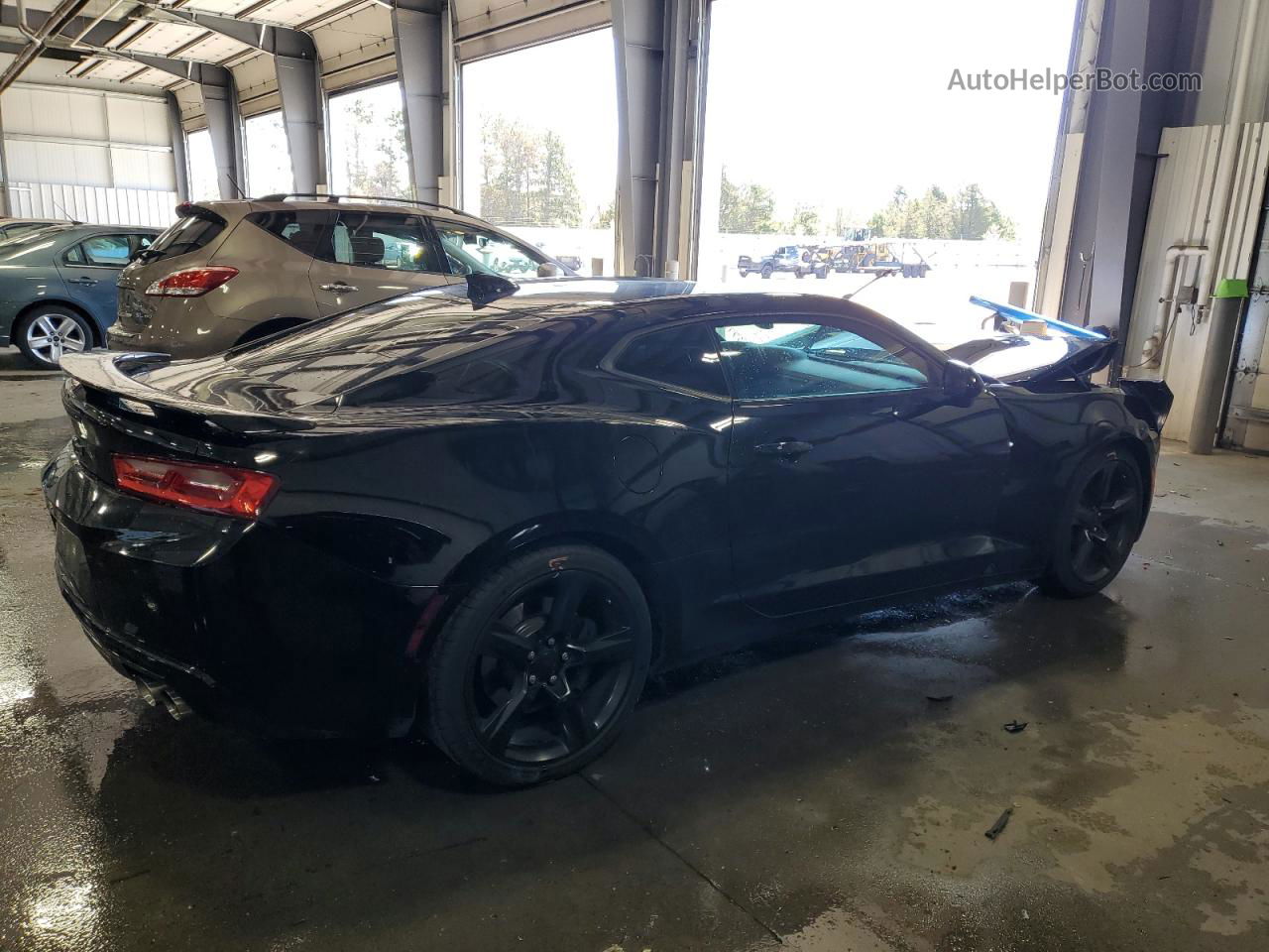 2017 Chevrolet Camaro Ss Black vin: 1G1FF1R7XH0197102