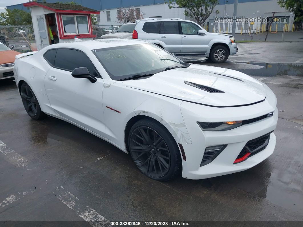 2018 Chevrolet Camaro 1ss White vin: 1G1FF1R7XJ0153963