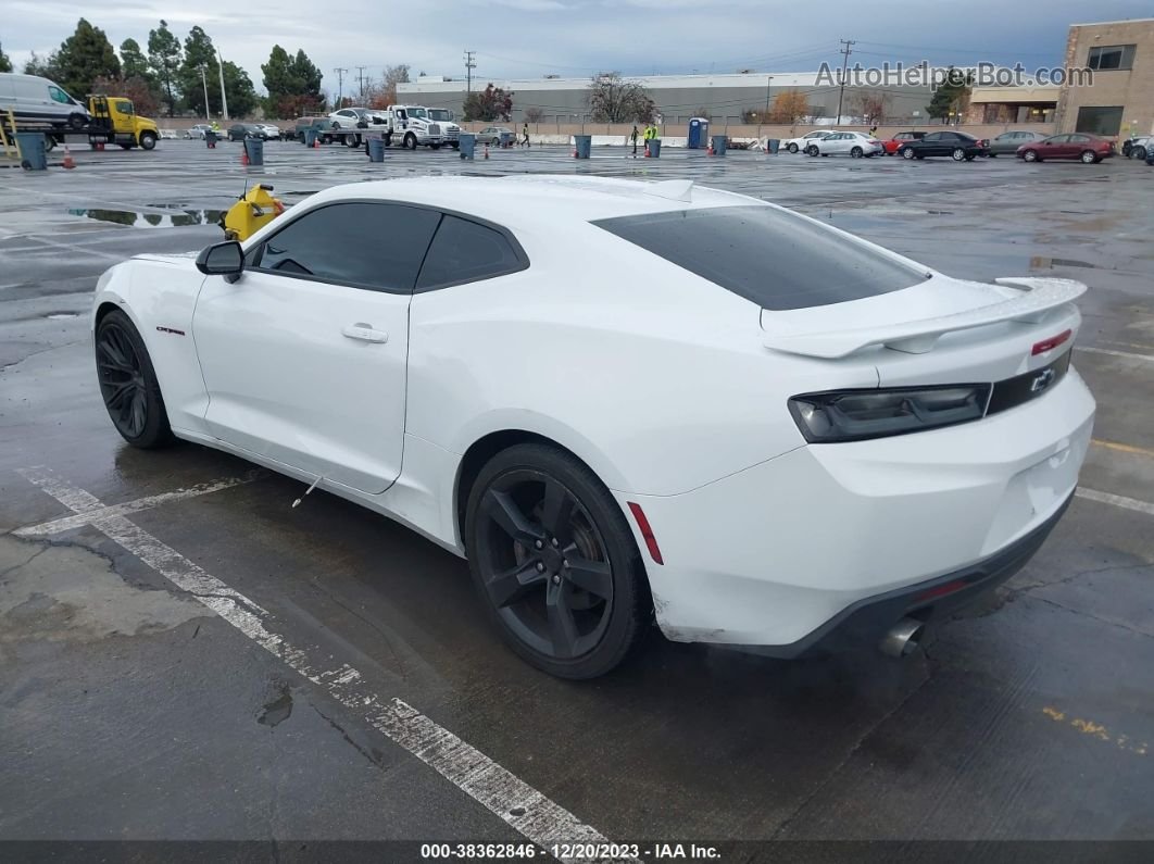 2018 Chevrolet Camaro 1ss White vin: 1G1FF1R7XJ0153963