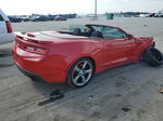 2017 Chevrolet Camaro Ss Red vin: 1G1FF3D71H0201167