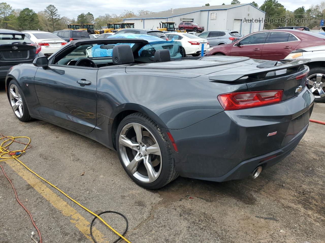 2018 Chevrolet Camaro Ss Серый vin: 1G1FF3D71J0153062