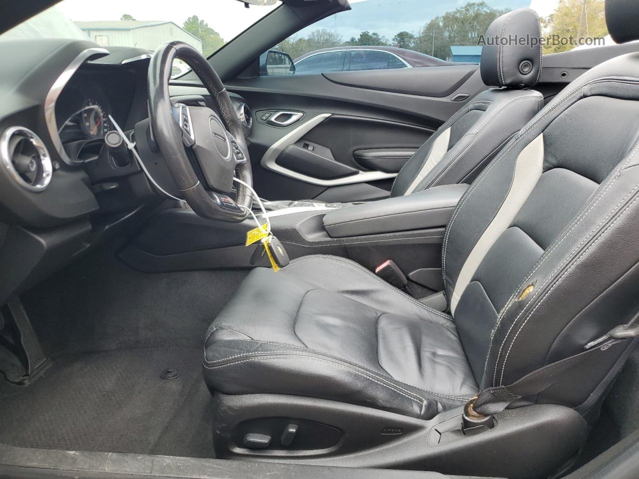 2018 Chevrolet Camaro Ss Серый vin: 1G1FF3D71J0153062