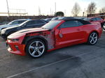 2017 Chevrolet Camaro Ss Red vin: 1G1FF3D72H0171225