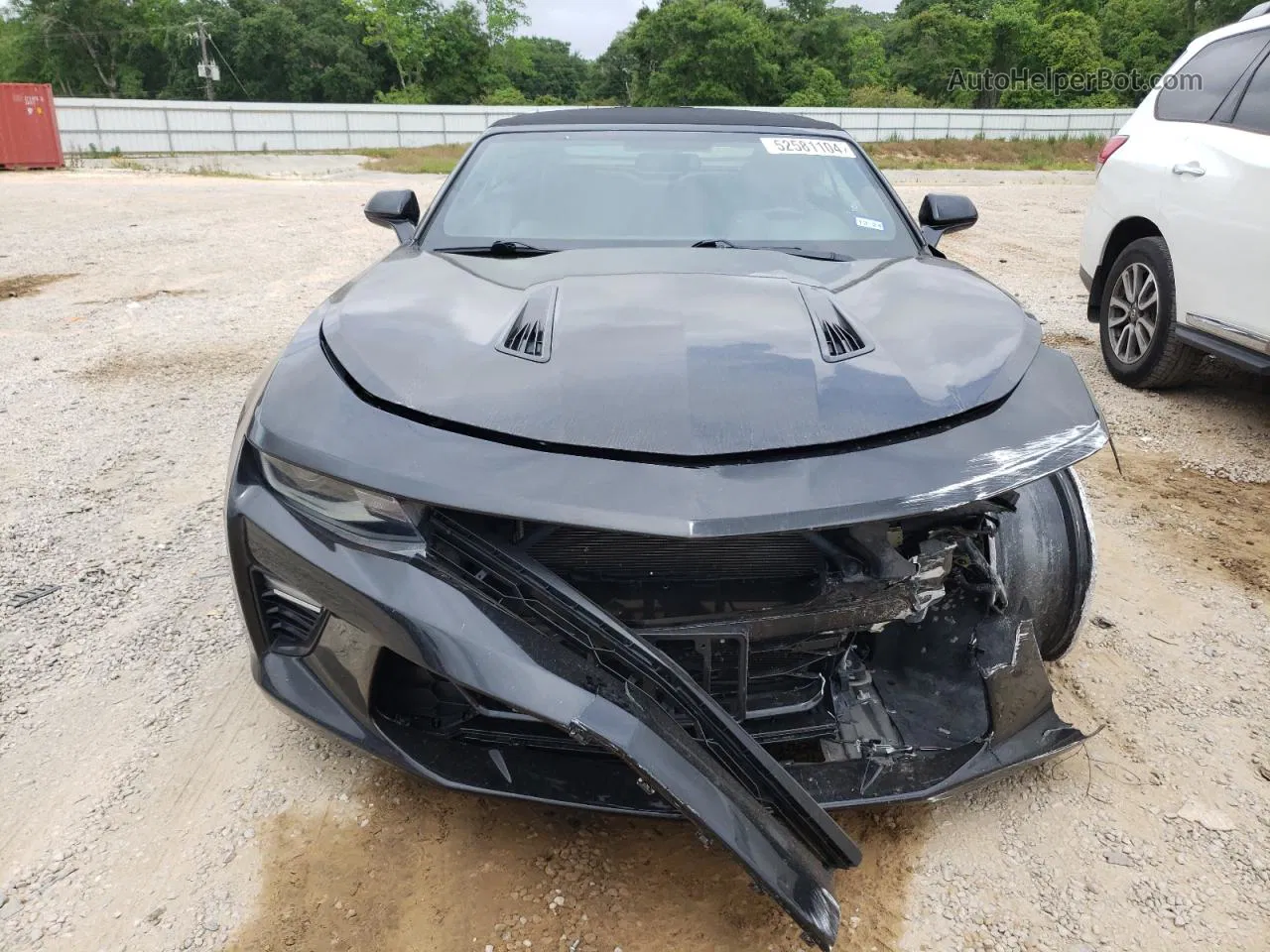 2017 Chevrolet Camaro Ss Black vin: 1G1FF3D73H0205334