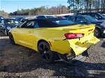 2017 Chevrolet Camaro 1ss Yellow vin: 1G1FF3D73H0207455