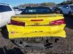 2017 Chevrolet Camaro 1ss Yellow vin: 1G1FF3D73H0207455