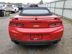 2018 Chevrolet Camaro Ss Red vin: 1G1FF3D73J0125506