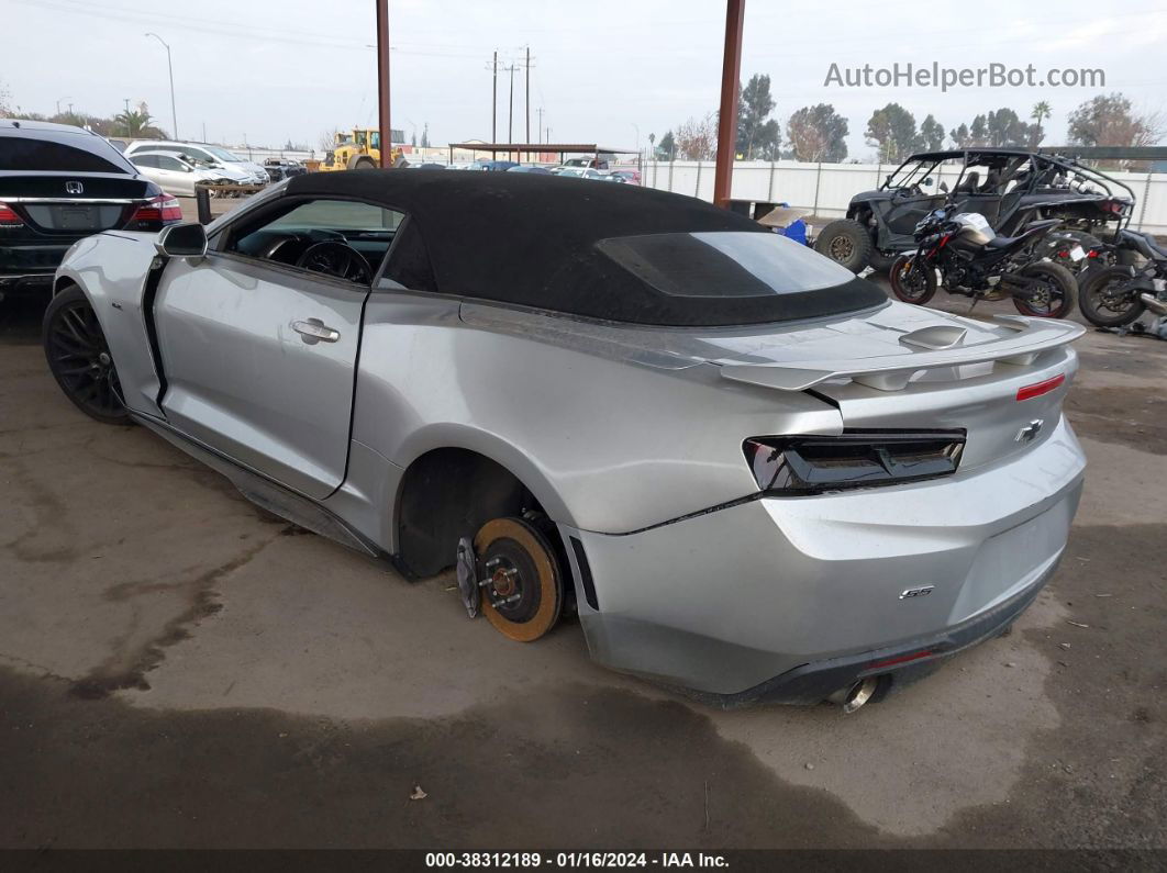 2017 Chevrolet Camaro 1ss Silver vin: 1G1FF3D74H0204841