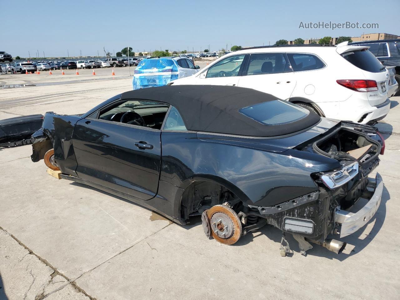 2017 Chevrolet Camaro Ss Black vin: 1G1FF3D78H0166627