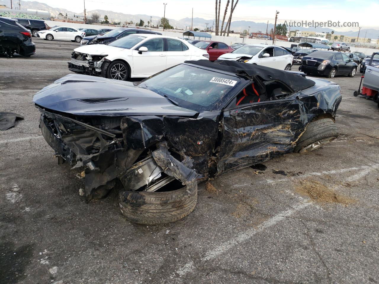 2017 Chevrolet Camaro Ss Black vin: 1G1FF3D78H0181497