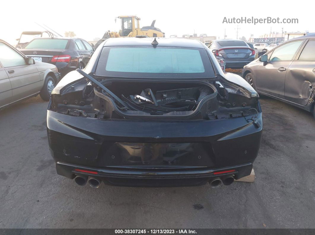 2018 Chevrolet Camaro 2ss Black vin: 1G1FG1R71J0187741