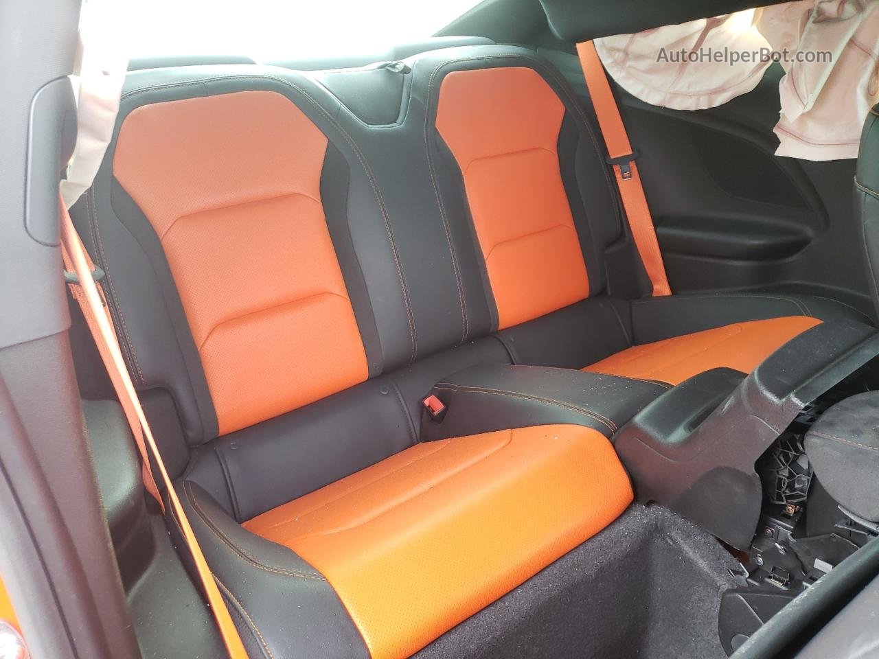 2018 Chevrolet Camaro Ss Orange vin: 1G1FG1R75J0168044